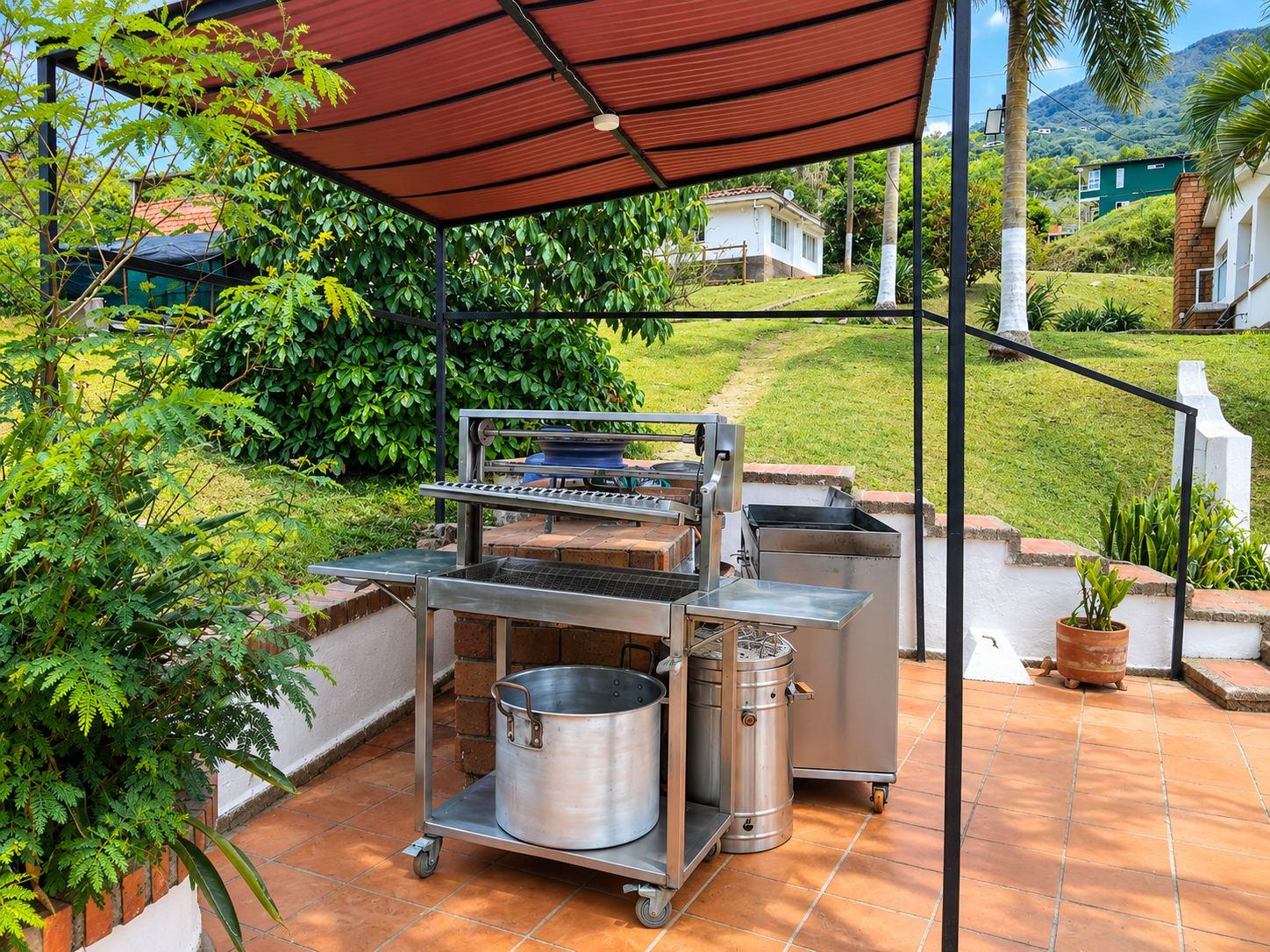 Zona de asador