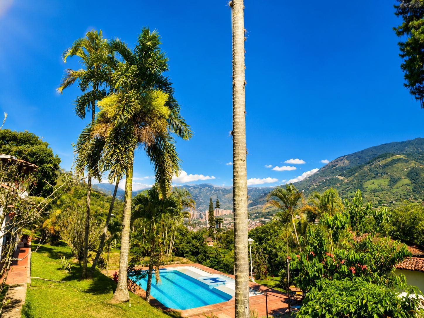 Vista a la montaña